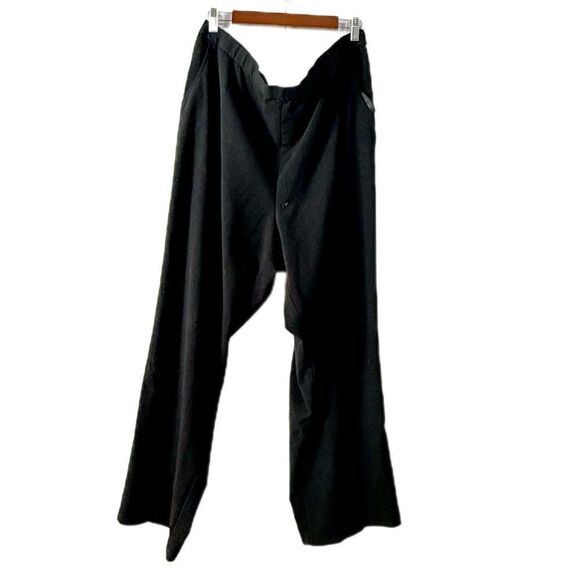 Kim Rogers Black Wide-Leg Dress Pants - Picture 1 of 5